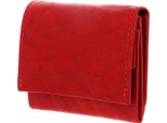 Bruno Banani Pelle Portafoglio Africa Mini Wallet Red Rosso