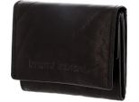Bruno Banani Pelle Portafoglio Africa Mini Wallet Black Nero