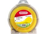 Oregon Filo Per Falciatura, Filo Per Tagliabordi Giallo Roundline - 2,4 Mm X 88 M (69-364-Y)