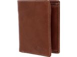 Esquire Portafoglio Denver Rfid Wallet Vertical Congnac Marrone