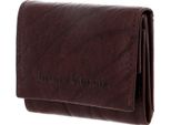 Bruno Banani Pelle Portafoglio Africa Mini Wallet Brown Marrone