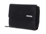 Bruno Banani Pelle Portafoglio New York Wallet Zip With Flap Black Nero