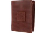 Chiemsee Pelle Portafoglio Malawi Wallet High With Flap Cognac Marrone