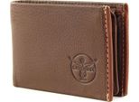 Chiemsee Pelle Portafoglio Malawi Wallet With Flap Brown Marrone