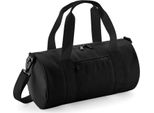 Borsa Sportiva Bagbase Mini Barrel (2 Pezzi/Confezione) BC4426 (Taglia Unica) (Nero/Nero)