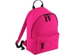 Zaino Bagbase Junior Fashion, 14 Litri (2 Pezzi/Confezione) BC4180 (Taglia Unica) (Fucsia/Grigio)