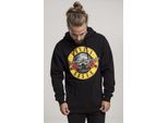 Merchcode Felpa Con Cappuccio Guns N' Roses Logo Hoody Nero-5Xl
