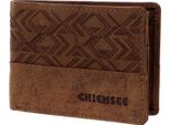 Chiemsee Pelle Portafoglio Mexico Wallet With Flap Brown Marrone