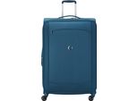 Delsey Paris Carrello Montmartre Air 2.0 Expandable 4 Double Rolls Trolley 83 Light Blue