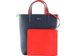 Lacoste Borsa A Tracolla Anna Vertical Shopping Bag Peacoat Salsa Blu