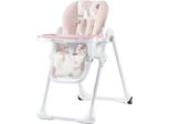 Kinderkraft Yummy Seggiolone Pieghevole, Rosa