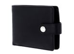 Picard Pelle Portafoglio Brooklyn Bifold Wallet With Flap Black Nero