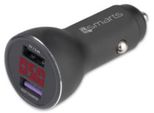 4Smarts Voltroad 7P Caricatore Rapido Per Auto | Nero | Con Display | Carica Rapida