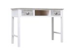 Syfax™ Scrivania Grigia 110X45X76 Cm In Legno