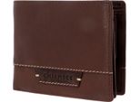 Chiemsee Pelle Portafoglio Paraguay Wallet With Flap Brown Marrone