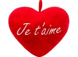 Brubaker Cuore Di Peluche Je T'aime Rosso 32 Cm