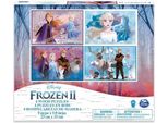 Disney Frozen 2 - Gioco Per Bambini - Puzzle In Legno 4 Modelli Frozen 2