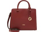 L.Credi Borsetta Borsa A Tracolla Maxima Handle Bag Red Rosso Scuro