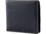 Picard Pelle Portafoglio Diego Wallet Quer Jeans Blu