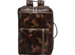 Fossil Borsa A Tracolla Zaino Con Scomparto Per Laptop Buckner Backpack Bf Multi Marrone