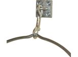 Piastra Stubbs S85PS Con Moschettone BZ1573 (Taglia Unica) (Argento)