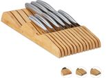Organizzatore Di Coltelli In Bambù Per Cassetto Xxl RD0296