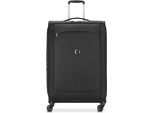 Delsey Paris Carrello Montmartre Air 2.0 Expandable 4 Double Rolls Trolley 78 Black Nero