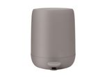 Blomus Sono, Bidone A Pedale, Bidone Per Rifiuti, Bidone Per Cosmetici, Plastica, Silicone, Satellite, 5 L, 69168