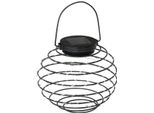 Kynast Garden Led Solare A Spirale Appeso Lanterna A Nido D'ape Altezza 20 Cm