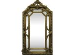 Casa Padrino Specchio Da Parete Barocco Oro 115 X H. 215 Cm - Magnifico Specchio Barocco Con Splendide Decorazioni - Mobili In Stile Barocco