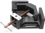 Morsa Angolare Wiltec A 90° Con Larghezza Ganasce Di 100 Mm E Profondità Di Serraggio Di 75 Mm, Morsa Angolare In Ghisa, Morsa, Morsa Angolare