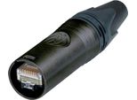 Connettore Neutrik RJ45 Ethercon CAT6 A Spina, Poli Diritti: 8P8C NE8MX6-B Nero NE8MX6-B 1 Pz (NE8MX6-B)