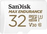 Sandisk SDSQQVR-032G-GN6IA Sd Microsd Card 32GB Sandisk Max Endurance Inkl. Adapter
