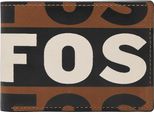 Fossil Portafoglio Maury Bifold Wallet Dark Brown Marrone Multicolore