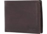 MaîTre Pelle Portafoglio Grumbach Galbert Billfold H8 Dark Brown Marrone