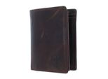 Chiemsee Pelle Portafoglio Dalian Wallet With Flap Brown Marrone