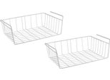 Metaltex Babette Hangmanden 40X26X14 Cm 2 Stuks Wit
