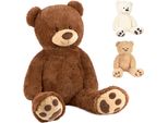 Brubaker Orsacchiotto Xxl Alto 100 Cm - Peluche Di Peluche, Marrone