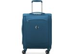 Delsey Paris Carrello Montmartre Air 2.0 Expandable 4 Double Rolls Cabin Trolley 55 Light Blue