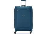 Delsey Paris Carrello Montmartre Air 2.0 Expandable 4 Double Rolls Trolley 78 Light Blue