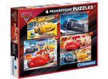 Set Di Puzzle Clementoni - Cars The Movie (20, 60, 100, 180 Pezzi)