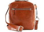 Leonhard Heyden Pelle Borsa A Tracolla Cambridge Body Bag Cognac Marrone