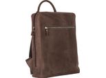 Leonhard Heyden Zaino Per Laptop Zaino Con Scomparto Per Laptop Salisbury Business Backpack Brown Marrone