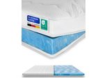 Am QualitäTsmatratzen | Premium Gel Schiuma Topper | 180X220 Cm | 6 Cm Di Altezza | Mattress Topper | 180/220 | Gel Topper