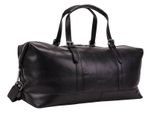 Leonhard Heyden Borsa Da Viaggio Borsa A Tracolla Roma Travel Bag Black Nero