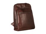 Leonhard Heyden Pelle Zaino Per Laptop Zaino Con Scomparto Per Laptop Roma Business Backpack Brown Marrone