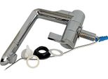 Rubinetto Acqua Fredda Arona Camper Caravan Campeggio + Interruttore Cromo