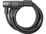 Trelock SK415 Serratura A Spirale Codice 180/15Mm Nero