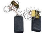 Spazzole Di Carbone Per Aeg E Atlas Copco - 5X10X17Mm - Con Molle, Cavo E Spina
