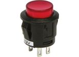 Interruttore A Pulsante Per Auto 12 V Rosso 20A